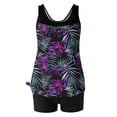 thumbnail image 5 of SBYOJLPB Womens 2 Piece Tankini Swimsuits Modest Coverage Bathing Suits Tank Top with Board Shorts, 5 of 5