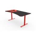 thumbnail image 3 of Arozzi Arena Modern Computer Gaming Desk - Red, 3 of 3