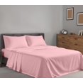 thumbnail image 2 of RUVANTI 100% Cotton Queen Sheets, Percale Queen Sheet Set, Bridal Rose, 2 of 5