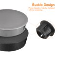 thumbnail image 4 of Unique Bargains 36Pack 13mm(33/64') Plastic Hole Plugs Panel Flush Type Knockout Locking Plugs, Grey, 4 of 6