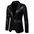 thumbnail image 1 of Birdeem Veste de Complet Décontractée pour Homme, Automne et Hiver, Mode, Personnalité, Paillettes, 1 of 1