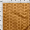 thumbnail image 3 of oneOone Cotton Silk Mustard Yellow Fabric Geometric Sewing Craft Projects Fabric Prints By Yard 42 Inch Wide, 3 of 4