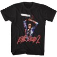 thumbnail image 1 of Evil Dead T-Shirt Noir à Motif de Tronçonneuse Relevée, 1 of 2