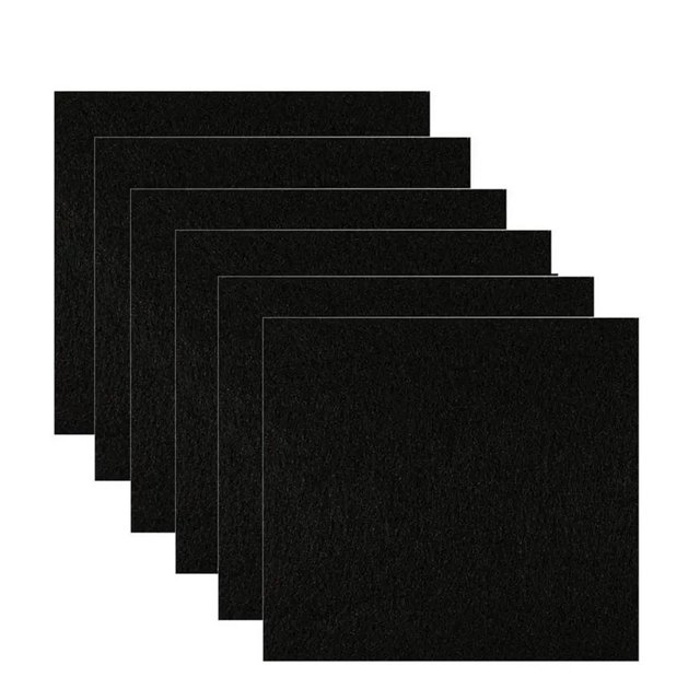 Lefu 6PCS For Cat Litter Box Activated Carbon Filter Air Purification Deodorant pads