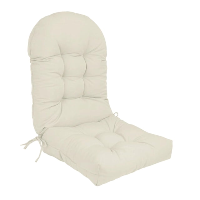 GROWTH TANK Coussin de Chaise à Dossier Haut Imperméable Coussin de Chaise pour Salon Extérieur Balcon Beige