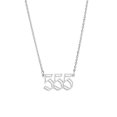 thumbnail image 1 of 1PCS Pendentif de Collier Numéro d'Ange Collier en Acier Inoxydable Plaqué Or/argent Bijoux Convenant aux Femmes, 1 of 8
