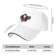 thumbnail image 2 of Calgary Hitmen Hat Unisex Casual Baseball Cap, 2 of 5