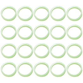LVNRIDS 100 pièces Bracelets en Silicone pour Adolescents 7 inch Bracelet en Caoutchouc élastique de Sport pour Garçons Filles Enseignants étudiants