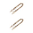 thumbnail image 4 of Maytalsory Sac Chaîne Sangles Résine-Fait Accessoires pour Polyvalent Sac à Main Chaîne Sangles Résine Sac Chaînes Bons Cadeaux L204-ZS 2Set, 4 of 6