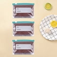 thumbnail image 4 of Dvruxg 25 Pack Food Grade Fresh-Keeping Bags, Reusable Clear Plastic Bag for Fruit Vegetable Refrigerator Storage Kitchen, 4 of 5