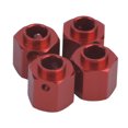 thumbnail image 3 of Car Adapter, Durable Red Car Adapter Car Widen Adapter, Metal Wheel Hubs Adapter Widening Set Fit For RC Car, 3 of 8