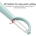 thumbnail image 4 of Maoww Stainless Steel Vegetable Peeler Potato Carrot Fruit Scraper Kitchen Gadget Peeling Tool, Light Blue, 4 of 7