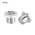 thumbnail image 3 of Unique Bargains 11mm Long Pipe Hexagon Countersunk Flat Head M10 Thread Lamp Rod 10 Pack, 3 of 5