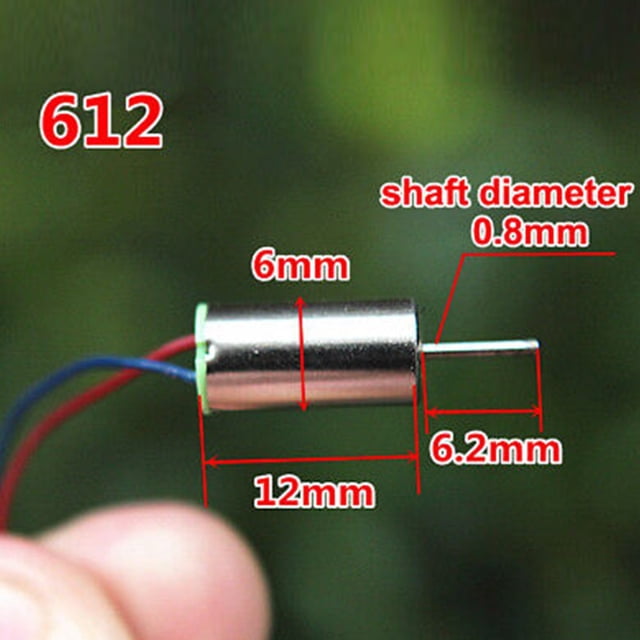 Chendee Dc3.7V 40000-50000Rpm 612 614 716 Hollow Cup Motor Coreless Motor For Rc Hm,612 Motor