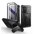 thumbnail image 1 of Dexnor for Samsung Galaxy S24 FE Case with Built-in Slide Camera Cover & Screen Protector & Kickstand,Heavy-Duty Shockproof Rugged Case Full-Body Bumper Protective Cover for Galaxy S24 FE 2024, Black, 1 of 7
