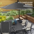thumbnail image 4 of Outsunny Base de Parasol Déporté 198 Lb avec Roues, 4 of 10