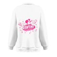 thumbnail image 4 of Mode Décontractée à Manches Longues Imprimé Floral Fermeture Éclair Épaule Extérieure Surdimensionnée Sweat-Shirts Noir S, 4 of 6