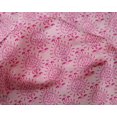 thumbnail image 4 of oneOone Silk Tabby Fabric Floral Block Printed Fabric 1 Yard 42 Inch Wide, 4 of 4