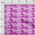 thumbnail image 2 of oneOone Polyester Spandex Fuschia Pink Fabric Abstract Zigzag Sewing Craft Projects Fabric Prints By Yard 56 Inch Wide, 2 of 4