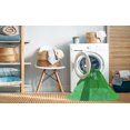 thumbnail image 2 of Ahgly Tapis d'Intérieur Lavable en Machine Carré Transitionnel Vert Néon, 4 Pieds Carré, 2 of 7