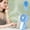 Blue, variant on Handheld Turbo Fan USB Rechargeable Silent Student Dormitory Office Portable Wind Turbine Fan