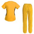 thumbnail image 2 of Women's Scrubs Set Scrub Top and Pants Scrubs Set, 2 of 3