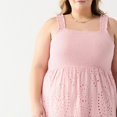 thumbnail image 2 of DV Smocked bodice lace eyelet maxi dress, 2 of 3
