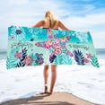 thumbnail image 1 of Clearance! Rectangular Beach Towel Fine Fiber Towel Beach Mat Bath Towel Shawl Water Absorbing Portable And Quick Drying All Season Universal Size Large Enough For Limited Time Deal Deal ofthe Day, 1 of 6
