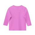 thumbnail image 4 of Posijego Garçons Filles T-Shirt à Manches 3/4 Imprimé Col Rond T-Shirts d'Été Hauts Décontractés pour Enfants, 4 of 4