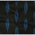 thumbnail image 4 of oneOone Organic Cotton Poplin Twill Fabric Abstract Ikat Print Fabric BTY 42 Inch Wide, 4 of 4