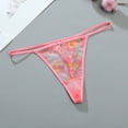 thumbnail image 2 of Ketyyh-chn99 String Sans Coutures pour Femmes Lingerie Invisible Femmes Rouge Ensemble de Lingerie Deux Pièces pour S, Rouge Melon D\'eau, 2 of 5
