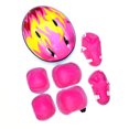 thumbnail image 4 of Ensemble de 7 Pcs d'Équipement de Protection pour Enfants avec Casque Ajustable, Genouillères, Coudières et Protège-Poignets pour Patins à Roulettes, 4 of 7