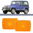 thumbnail image 4 of Parking Lamp Lens, 56001378 Front Turn Signal Light Lens Good Light Transmission Professional  For Cars Yellow, 4 of 8