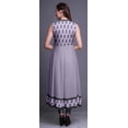 thumbnail image 4 of Bimba Kurti Longue Indienne à Blocs Violet Pâle pour Femmes Tenue de Fête Imprimée Sans Manches Robe Anarkali Kurti XXX-Large, 4 of 6