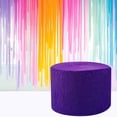 thumbnail image 4 of Bright Blue Crepe Paper Streamer Roll 82 Feet for DIY Crafts and Party Decorations, 4 of 5