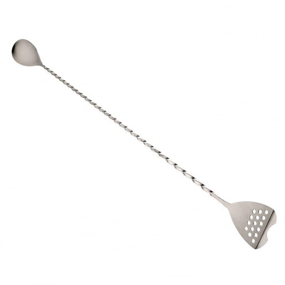 Barfly Bar Spoon with Strainer End, 15 3/4" (40.0 Cm), Stainless Steel