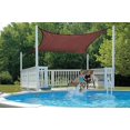 thumbnail image 2 of ShadeLogic Sun Shade Sail Heavy Weight 12 ft. Square - Terracotta, 2 of 4