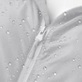 thumbnail image 4 of WRKEKC Manteau Coupe-Vent Imperméable à Capuche pour Femme Léger à Manches Longues avec Poches pour Randonnée Randonnée Automne Printemps Manteau d'Extérieur Gris TG, 4 of 8