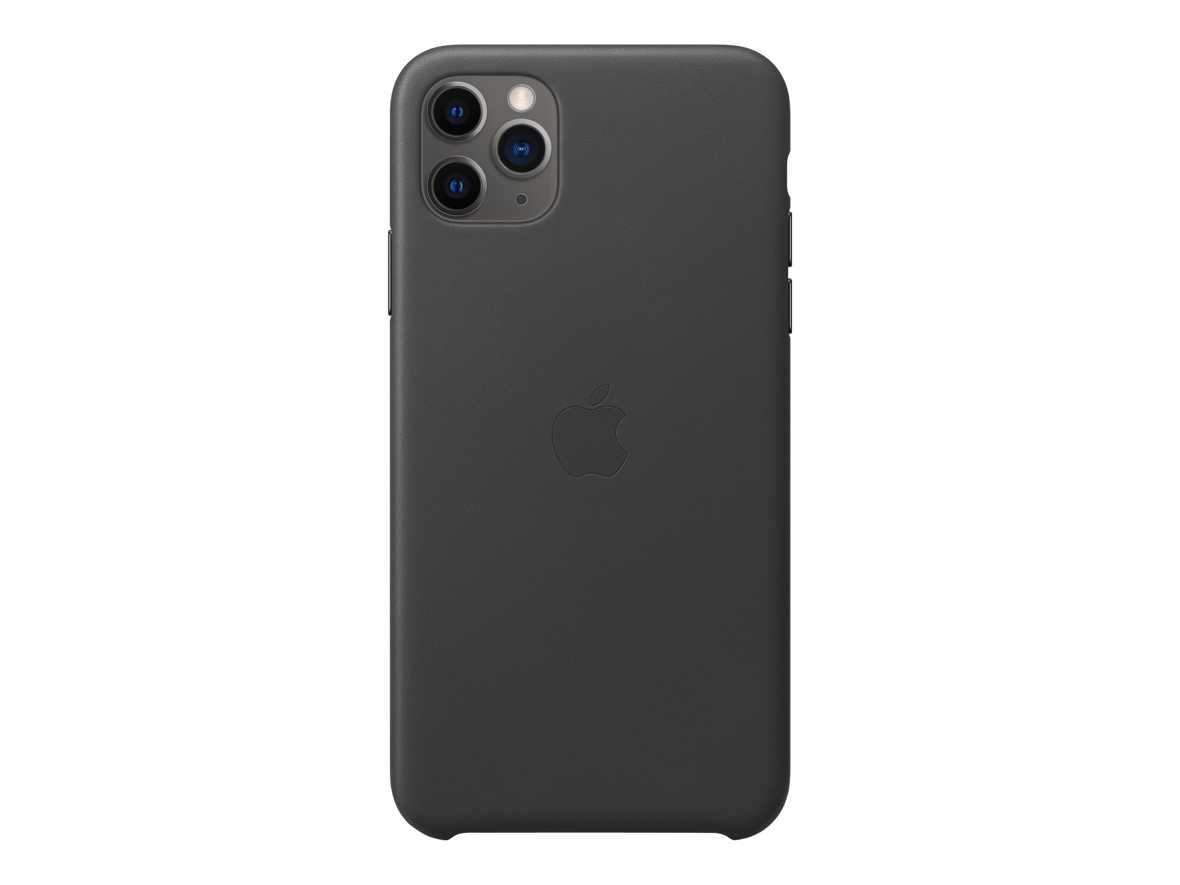 Apple Étui en cuir (pour iPhone 11 Pro Max) - Noir