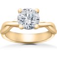thumbnail image 1 of Grace Monture de Bague de Fiançailles Solitaire à Vigne Torsadée, 1 of 1