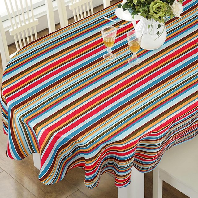 Oval Tablecloth 60x84in for Oval Table Waterproof Table Cloths for Dining Room Indoor Outdoor Table Cloth