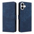thumbnail image 4 of PANDACO Navy Suede Wallet Case for iPhone 16, 4 of 5