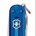 thumbnail image 4 of Victorinox Classic SD 7 Function Translucent Sapphire Pocket Knife, 4 of 7