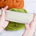 thumbnail image 5 of Hand Spun Fiber Roving DIY Craft Material Kit with Assorted Color Blends for Knitting Projects, 5 of 5