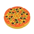 thumbnail image 1 of Childrens Kids Pizza Slices Toppings Pretend Dinner Kitchen Play Food Toy Gift, 1 of 8