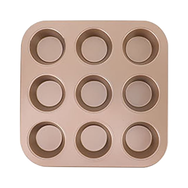 TIMIFIS Baking Pan 4/6/9/12 Cup Cake Mould Muffin Pan Non-Stick Baking Pans Easy to Clean Kitchen Gadgets