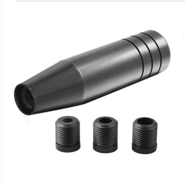 Levier de Vitesse Manuel en Aluminium Gear Shift Knob pour Voiture, Universel, Long Bâton, Pommeau de Levier, Tête de Levier