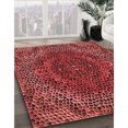 thumbnail image 3 of Ahgly Company Tapis d'Intérieur Lavable en Machine Carré Transitionnel Rouge Canneberge, 7 Pieds Carré, 3 of 7