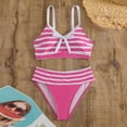 thumbnail image 4 of Cameland Women Summer Plus Size Printing Swimsuit Bikini Split Swimsuit Suit, 4 of 5