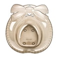thumbnail image 4 of Hip Bath Sitz Bath Basin Anti Overflow Wide Seat Soothes and Cleanse Toilet Sitz Coffee Color, 4 of 7